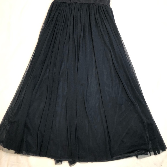SOLD✖️Zara NWT Women’s Ballerina Tulle Wrap Dress Navy Blue Midi Skirt || Small - Picture 12 of 12